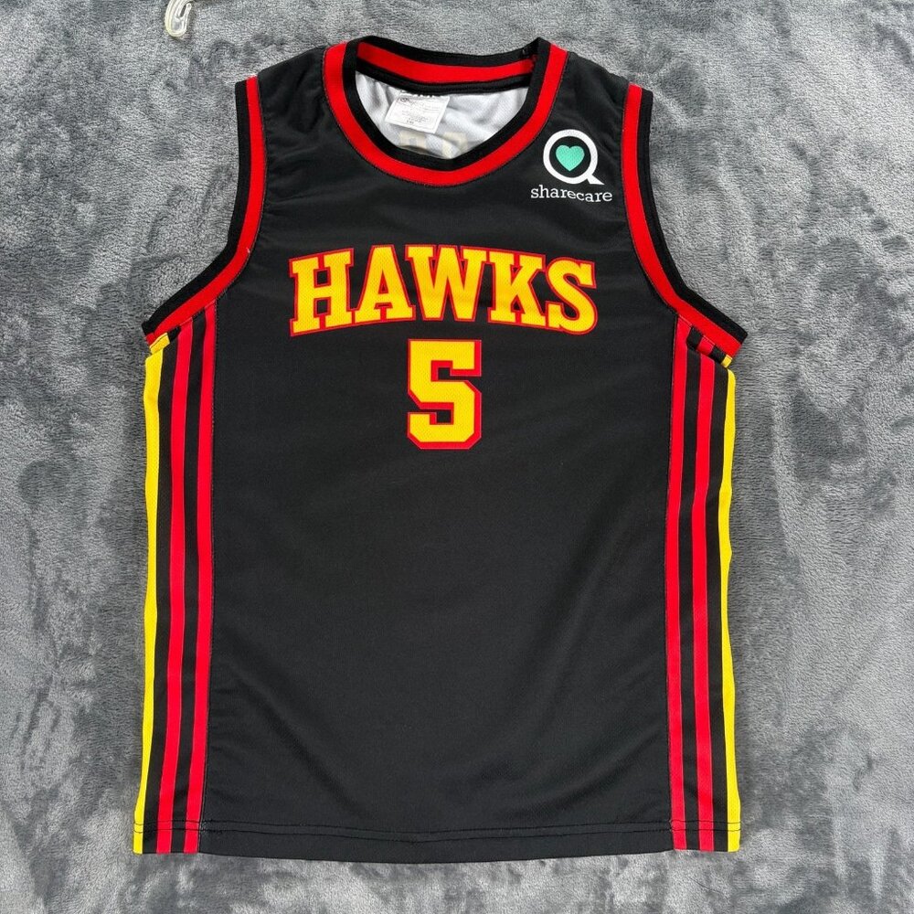 Originals Basketball Jersey Youth Boy M NBA Atlanta Hawks Dejounte Murray #5